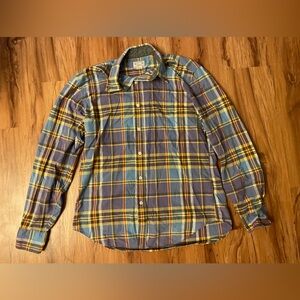 J Crew purple long sleeve button down